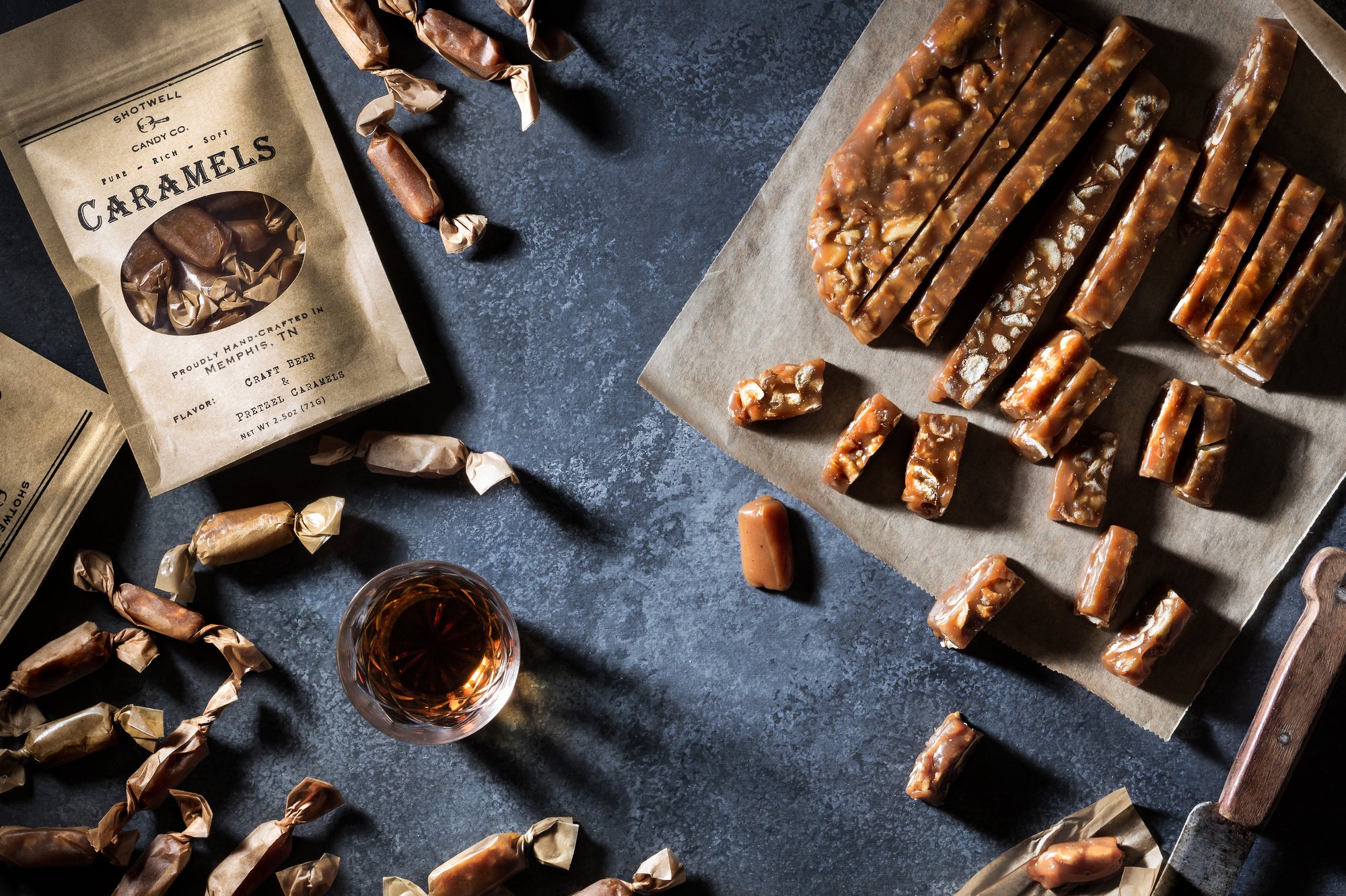 Craft Beer & Pretzel Caramels