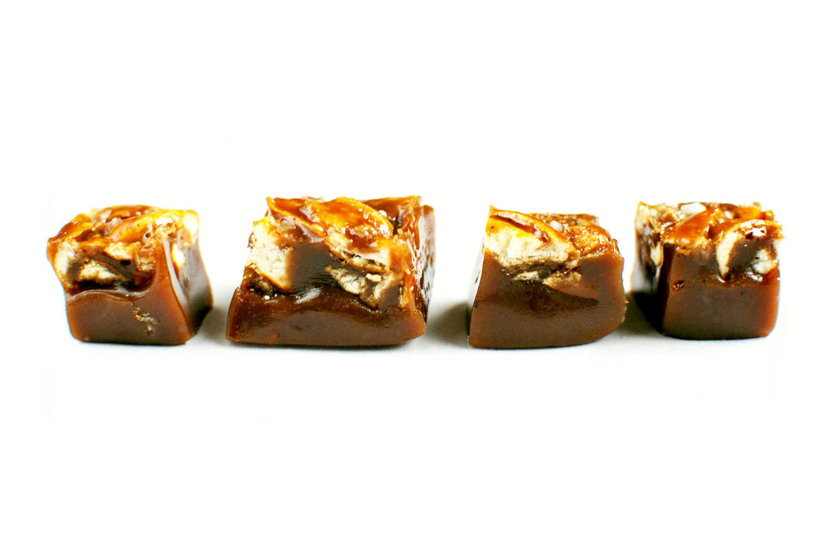 Beer & Pretzel Caramels