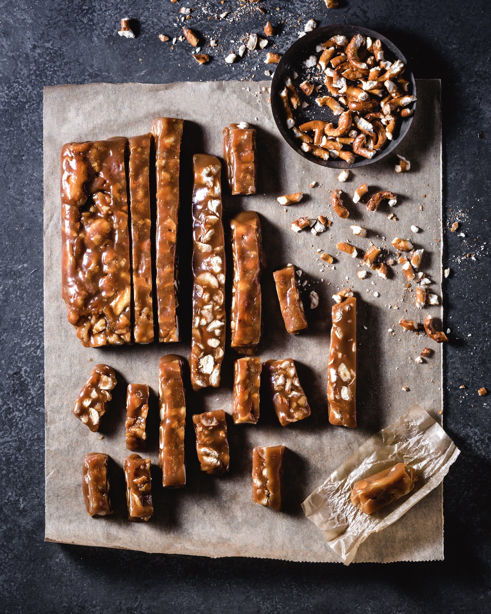 Craft Beer & Pretzel Caramels