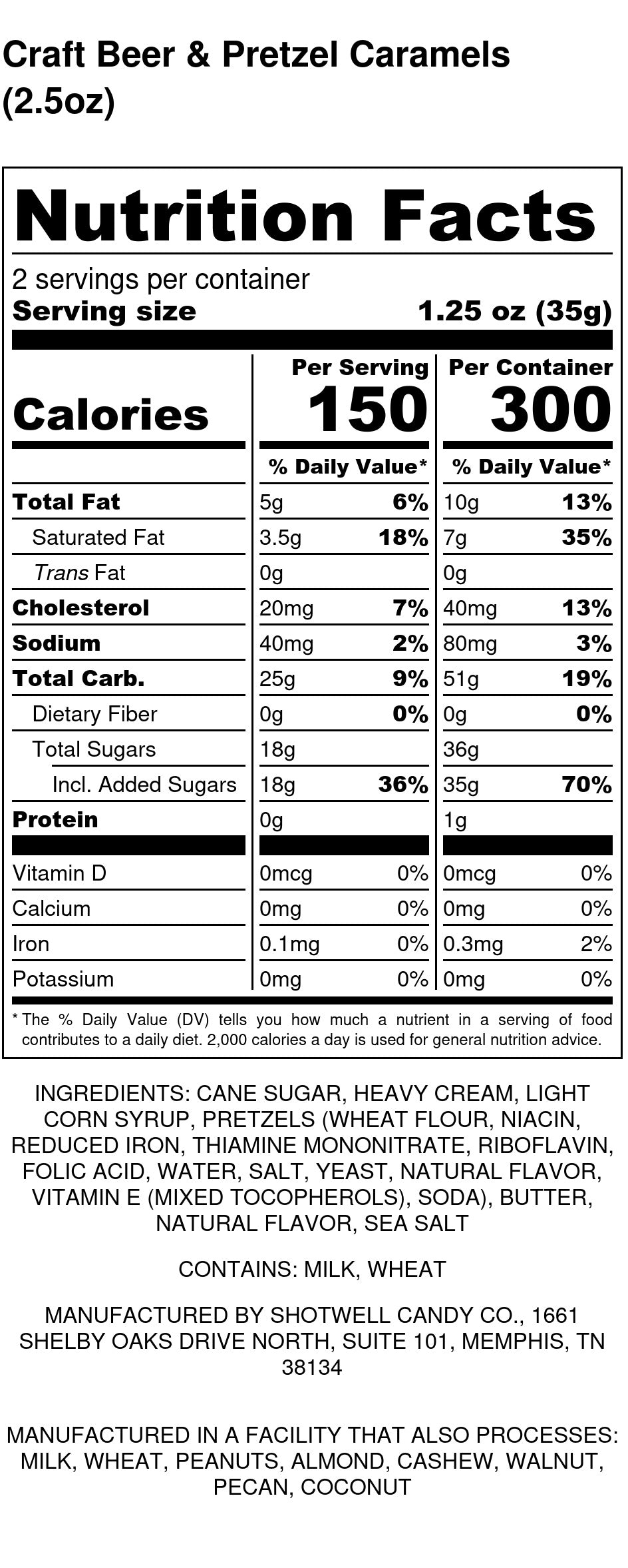 Craft Beer & Pretzel Caramels