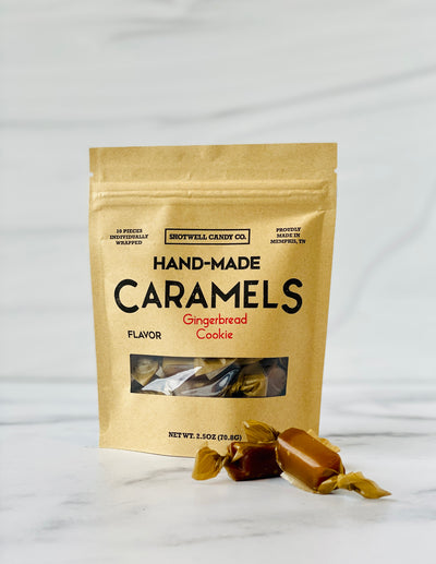 Gingerbread Cookie Caramels (Seasonal)