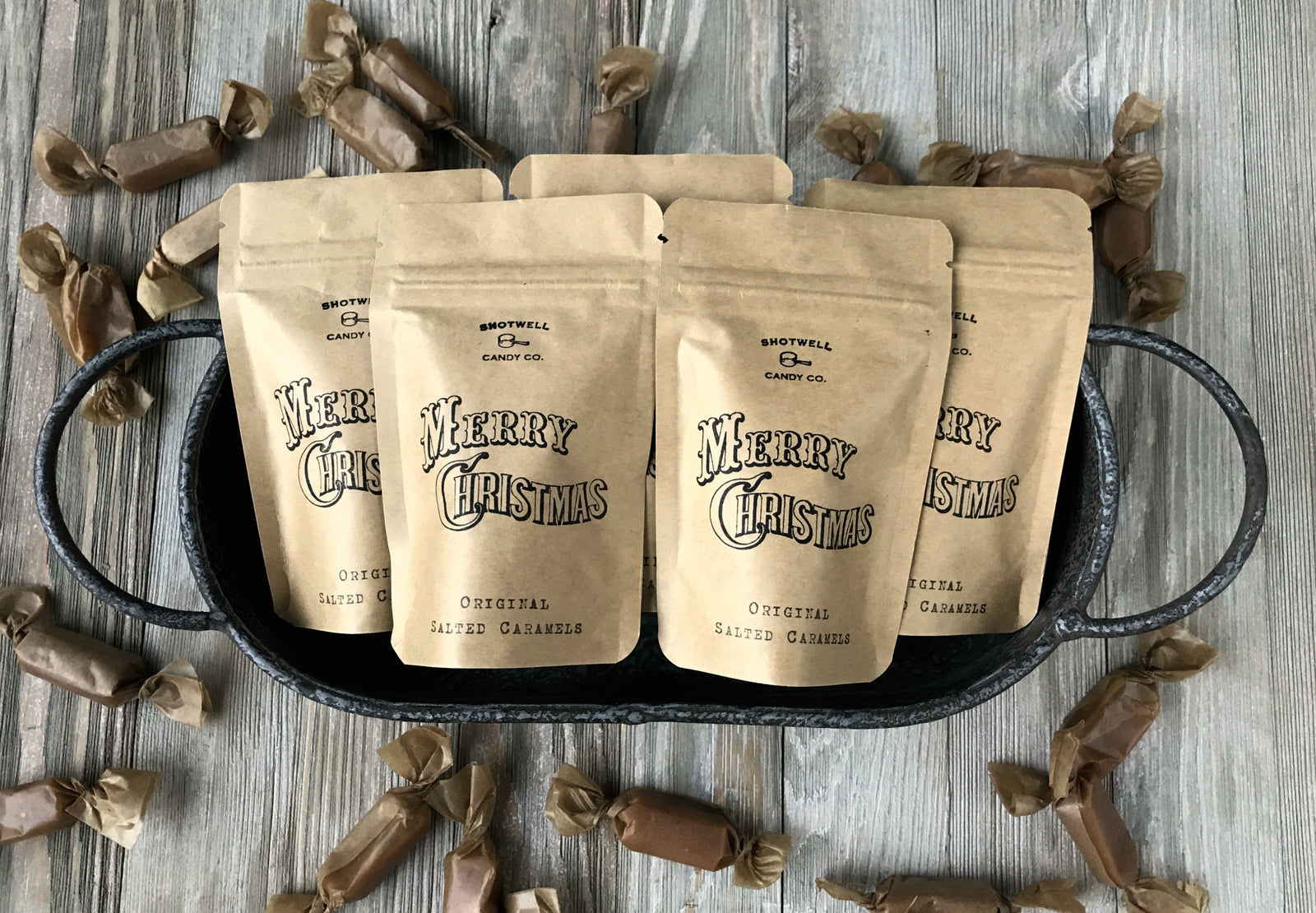 Small Merry Christmas Bags