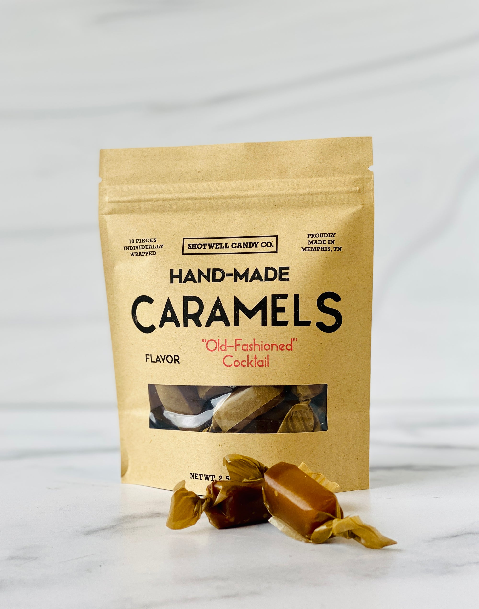 "Old Fashioned" Cocktail Caramels (Seasonal Flavor)