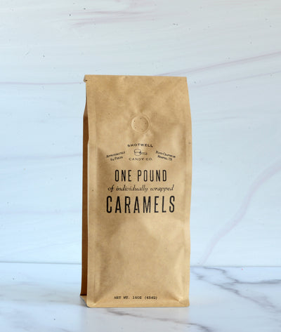 Pound bag of caramels