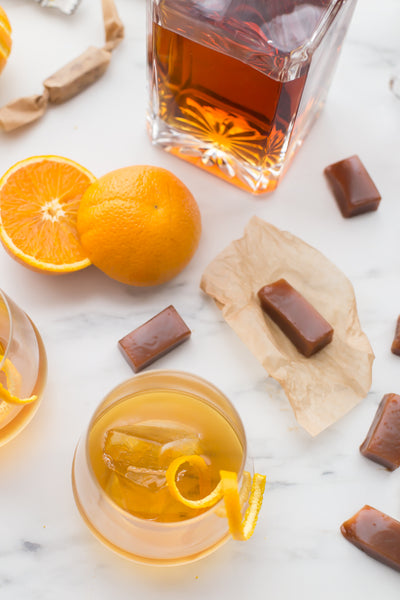 "Old Fashioned" Cocktail Caramels (Seasonal Flavor)
