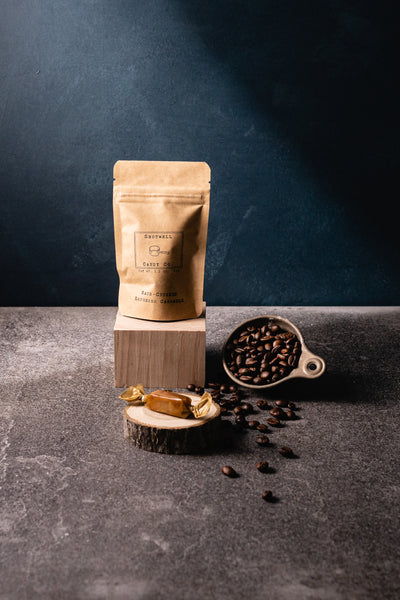 Hand-Crushed Espresso Caramels